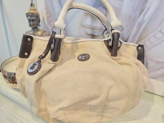 Bolso Tous Beige y Marrón