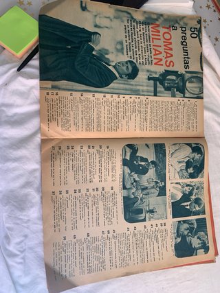 Lote de revistas antiguas Fotogramas 1967