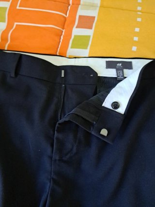 Pantalón de traje negro