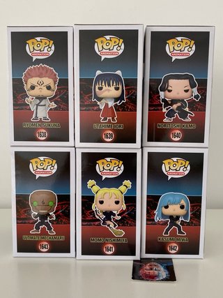 Or36 Funko Pop Jujutsu Kaisen (6 figuras)