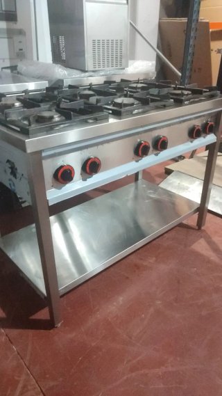 Cocina Industrial 6 Fuegos caselin 2 mano