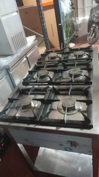 Cocina Industrial 6 Fuegos caselin 2 mano