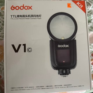 Flash Godox V1 para Canon