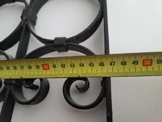 Rejas de forja antiguas hechas a mano