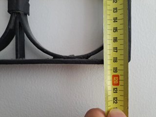 Rejas de forja antiguas hechas a mano