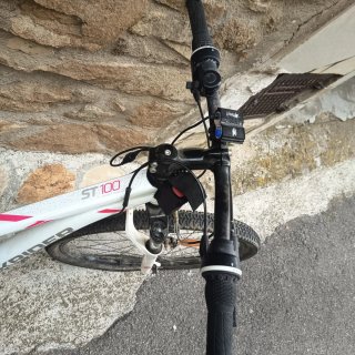 Bicicleta Rockrider 100 Blanca