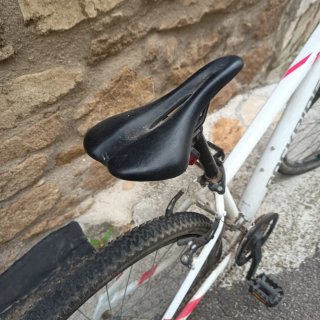 Bicicleta Rockrider 100 Blanca