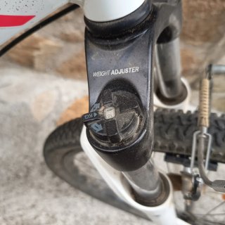 Bicicleta Rockrider 100 Blanca