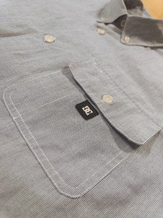 Camisa DC Shoes azul talla M