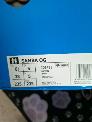Zapatillas Adidas Samba Marrones y Grises