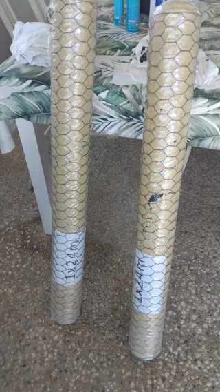 Malla metálica 1x24m (2 rollos)