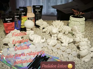 Figuras de yeso para pintar