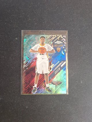 Carta Derik Queen Topps Chrome RC /299