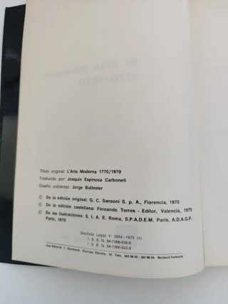 El arte moderno, 1770-1970 Clásico y romántico ...