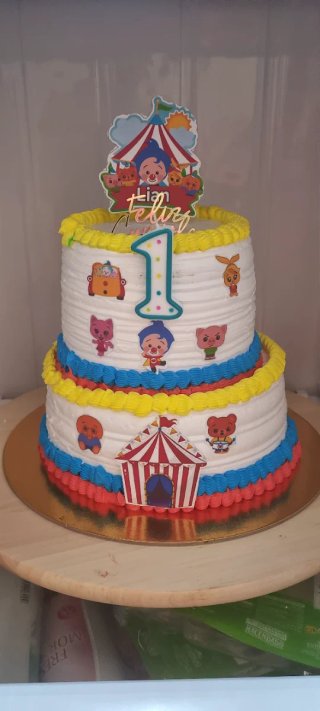 Tarta Feliz Cumpleaños baratita solo por pedido