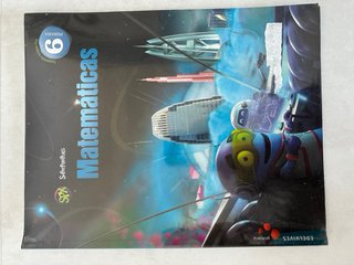 Libro Matematicas Super Pixepolis 6 primaria