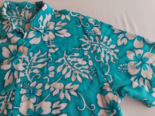Camisa Hawaiana Estampada Flores
