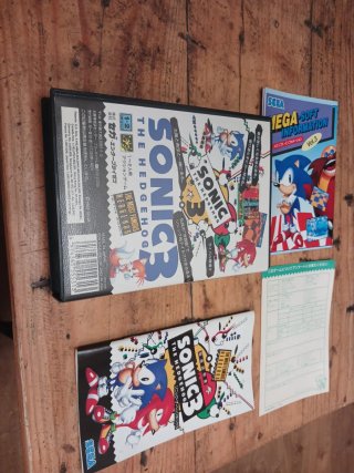 Sonic 3 Mega Drive Sega Giapponese