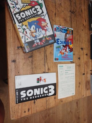 Sonic 3 Mega Drive Sega Giapponese