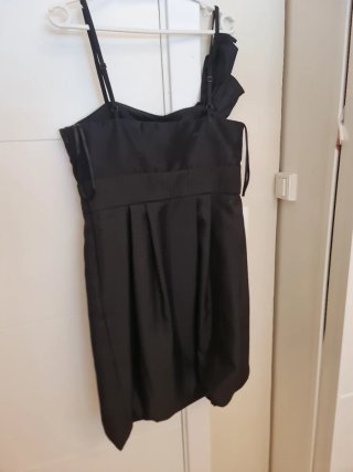 Vestido Manoukian Negro Talla L