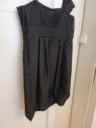 Vestido Manoukian Negro Talla L