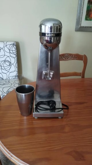 Batidora Lomi Pro. acero Inox con vaso original