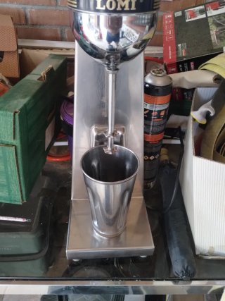 Batidora Lomi Pro. acero Inox con vaso original