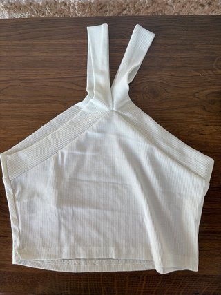 Top Shein Negro y Blanco Talla Única