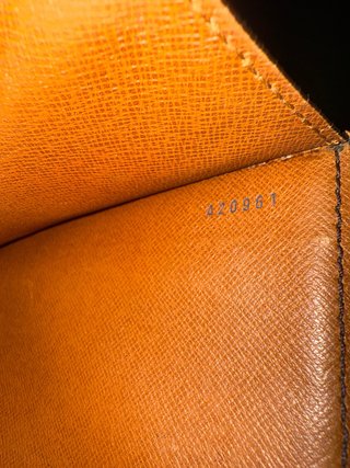 Borsa Louis Vuitton monogram marrone e oro