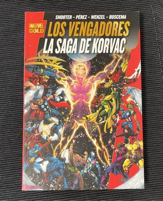 Marvel Gold Los Vengadores La Saga de Horvac