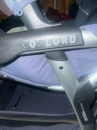 Cochecito Concord Fusion Dúo Silla + Capazo