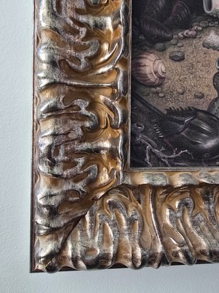 Cuadro Mark Ryden XL (La Creadora) Marco Barroco