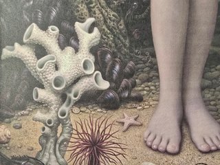Cuadro Mark Ryden XL (La Creadora) Marco Barroco