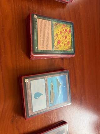 Lotto di 200 carte Magic The Gathering MTG anni 96/97