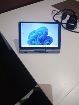 Mini portátil táctil gris nuevo