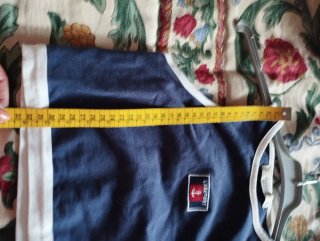 Crop top Pull&Bear azul y blanco Talla XS