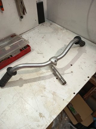 Manillar Bicicleta Aluminio Puños