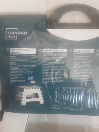 Taburete Escalera Plegable Livarno Home