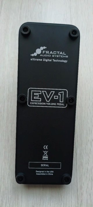 Pedal Fractal EV-1 Expresión axe fx III