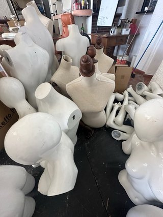 Lote de Maniquíes Torso Mujer Blancos