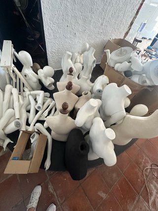 Lote de Maniquíes Torso Mujer Blancos