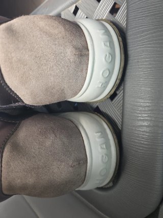 Scarpe Hogan uomo argento blu e grigio
