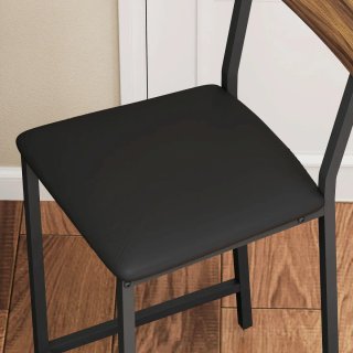 Mesa Bar con Estantes y Soportes