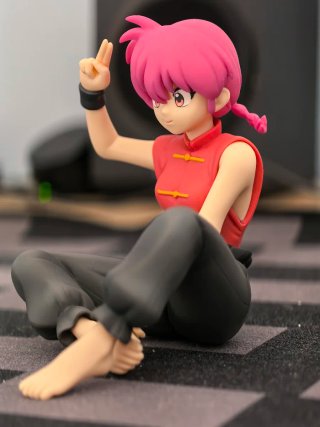 figuras Ranma y shampoo chokonose premium