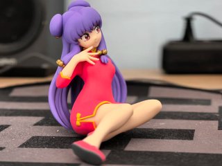 figuras Ranma y shampoo chokonose premium
