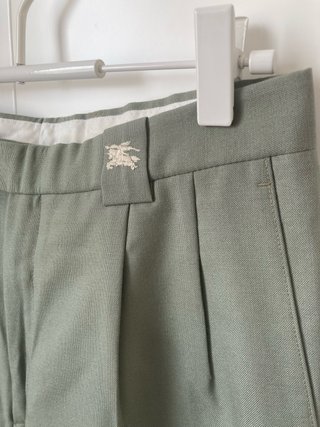 Pantalón Burberry Verde Vintage