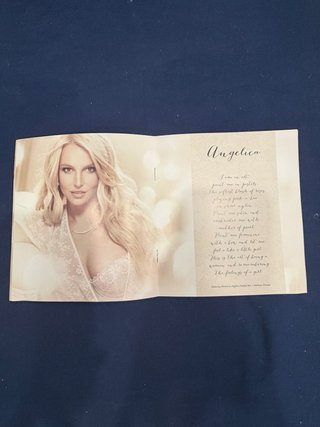 Conjunto Lenceria Britney Spears Beige/Negro