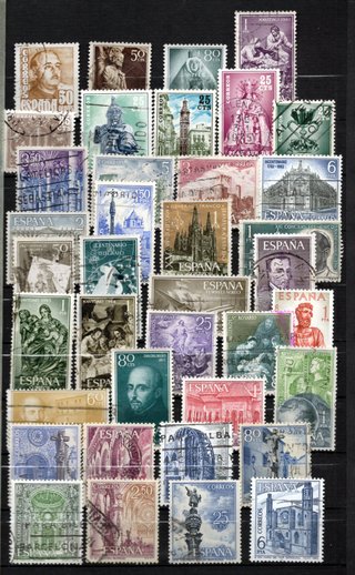 Recopilación +220 Sellos 1er y 2o Centenario Esp.