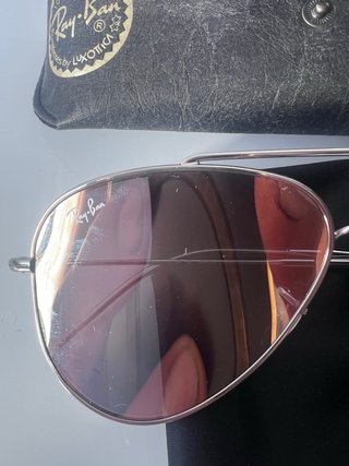 Ray-Ban Aviator Reverse Marrón/Plata