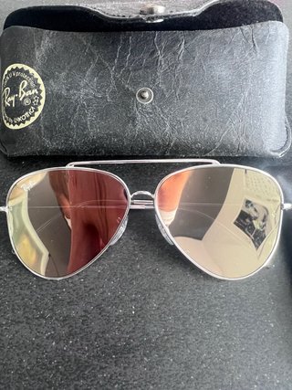 Ray-Ban Aviator Reverse Marrón/Plata